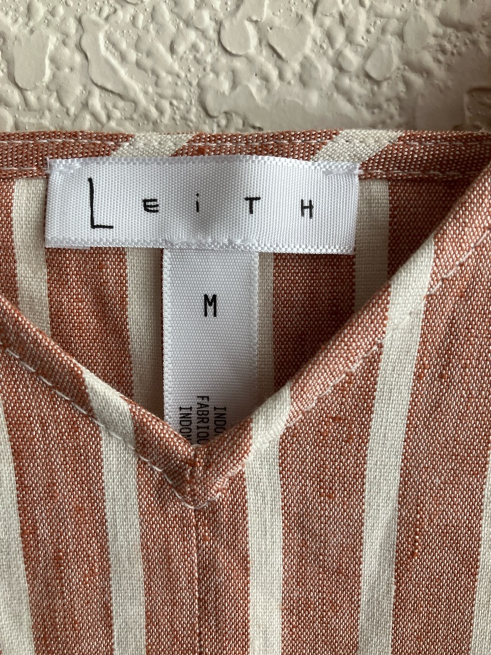 Leith Molly Stripe Jumpsuit (Size Medium) NWT - Picture 15 of 16